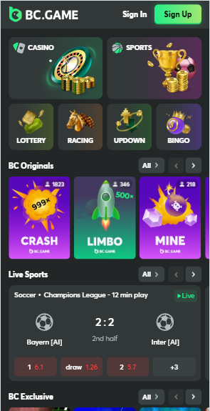 Discover the Exciting Features of BC.Game App 17