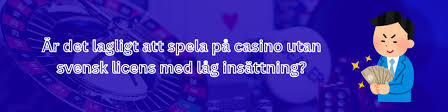 Utländska Casino med Låg Insättning Hitta Bästa Alternativen