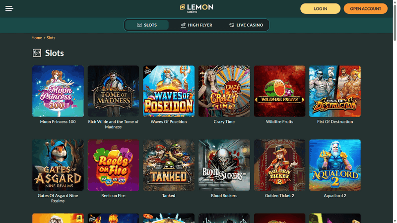 Lemon Casino Norge: Spill, bonustilbud og mobilmoro